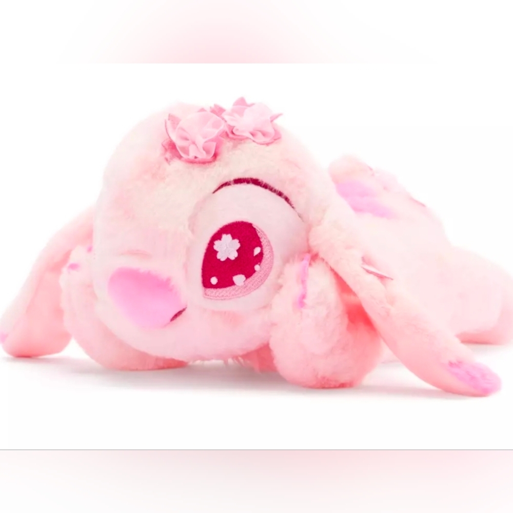 Stitch Sakura Plush – Lilo & Stitch – 15 3/4'' – Disney Store Japan New